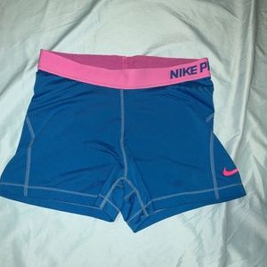 Nike spandex shorts